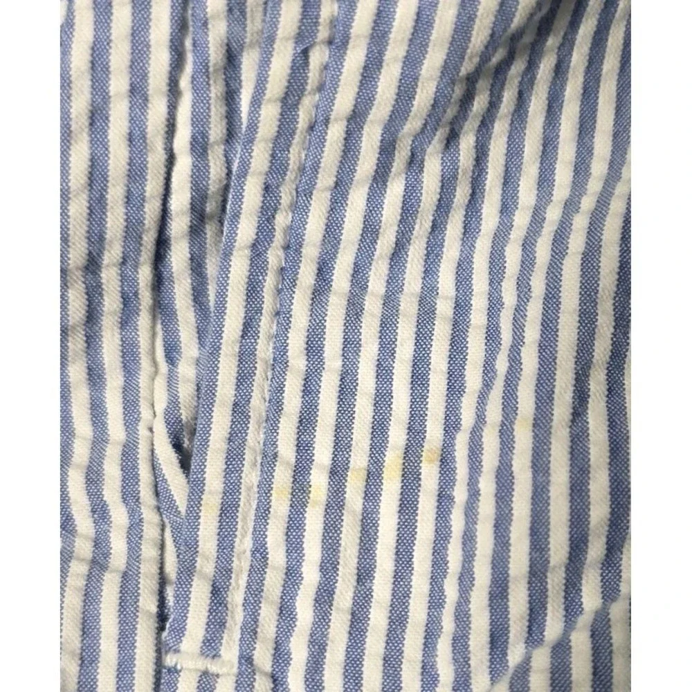 Polo‎ Ralph Lauren Tyler Vtg Shorts Men's Sz 36 Blue/White Seersucker Striped